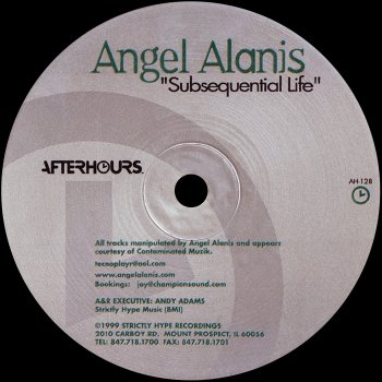 Angel Alanis Can't Get It (Dub Version)