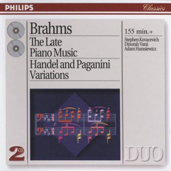 Brahms; Stephen Kovacevich 4 Piano Pieces, Op.119: 1. Intermezzo in B minor