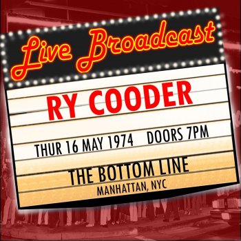 Ry Cooder Vigilante Man (Live 1974 FM Broadcast) [Live]