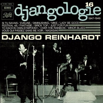 Django Reinhardt feat. Quintette du Hot Club de France To Each His Own (Symphonie)