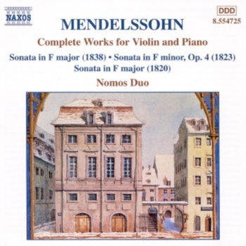 Felix Mendelssohn Allegro in C major