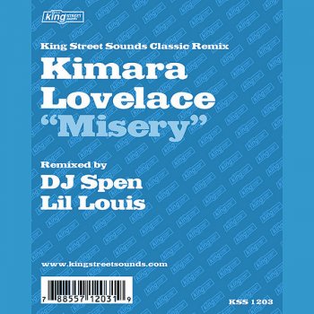 Kimara Lovelace Misery (Lil Louis Harmony mix)