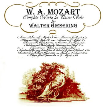 Walter Gieseking Minuet in F Major, K. 2
