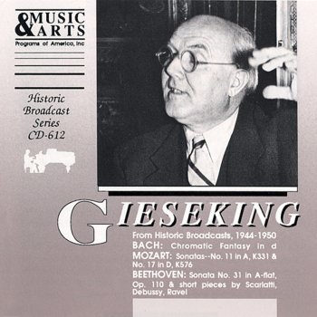 Walter Gieseking Keyboard Sonata in E Major, K. 380/L.23/P.483