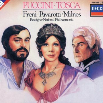 Luciano Pavarotti feat. Mirella Freni, Paul Hudson, Sherrill Milnes, National Philharmonic Orchestra & Nicola Rescigno Tosca: "Floria..." - "Amore..."