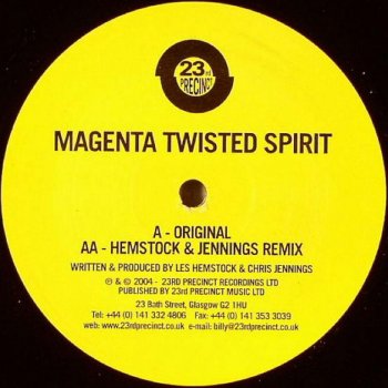 Magenta Twisted Spirit