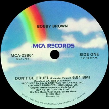 Bobby Brown Don't Be Cruel