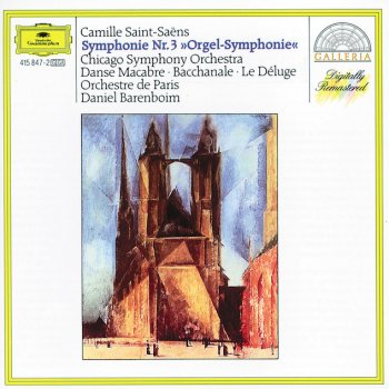 Camille Saint-Saëns, Gaston Litaize, Chicago Symphony Orchestra & Daniel Barenboim Symphony No.3 In C Minor, Op.78 "Organ Symphony": 1. Adagio - Allegro moderato - Poco adagio