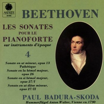 Ludwig van Beethoven feat. Paul Badura-Skoda Piano Sonata No. 13 in E-Flat Major, Op. 27 No. 1 "Quasi una fantasia": III. Adagio con espressione