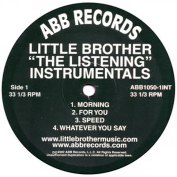 Little Brother The Listening