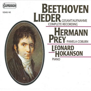 Ludwig van Beethoven feat. Hermann Prey & Leonard Hokanson 3 Songs, Op. 83: No. 1. Wonne der Wehmut