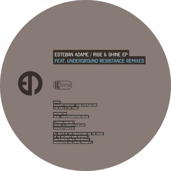 Esteban Adame Rise & Shine - Original - Vinyl Edit