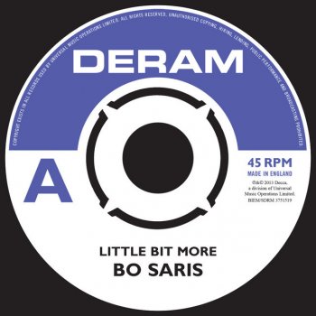 Bo Saris feat. Mousse T. Little Bit More - Mousse T´s Oh So Smooth Club Mix