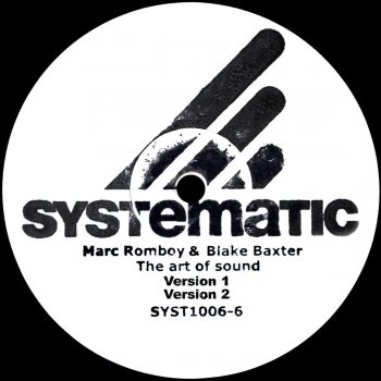 Marc Romboy feat. Blake Baxter The Art of Sound (Version 2)