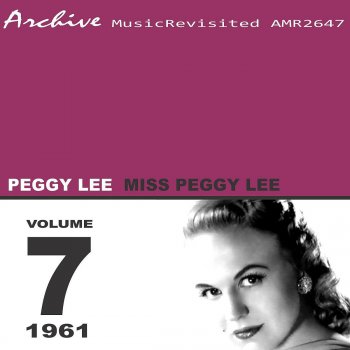 Peggy Lee When Irish Eyes Are Smiling