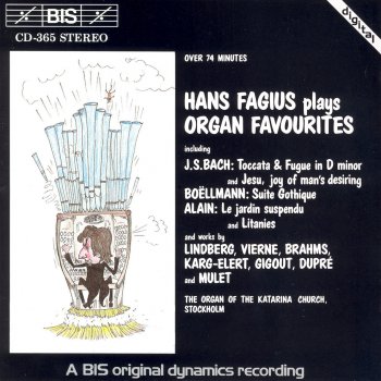 Hans Fagius 3 Preludes and Fugues, Op. 7: Prelude and Fugue In G Minor, Op. 7, No. 3