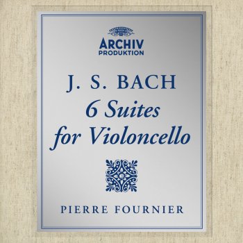 Pierre Fournier Suite For Cello Solo No. 3 in C, BWV 1009: 1. Prélude