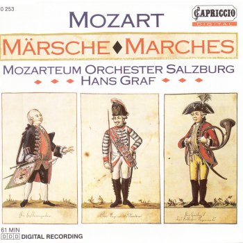 Wolfgang Amadeus Mozart, Mozarteum Orchestra Salzburg & Hans Graf March in C Major, K. 214