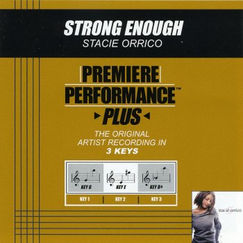 Stacie Orrico Strong Enough - Performance Track In Key Of G With Background Vocals