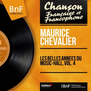 Maurice Chevalier Paris je t'aime d'amour