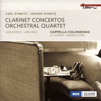 Carl Stamitz, Hans Deinzer, Jann Engel, Cappella Coloniensis & Gabriele Ferro Concerto for 2 Clarinets No. 4 in B-Flat Major: I. Allegro