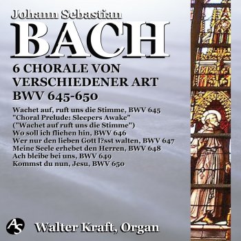 Walter Kraft Kommst du nun, Jesu, BWV 650
