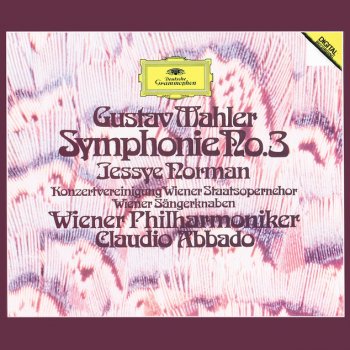 Gustav Mahler, Wiener Philharmoniker & Claudio Abbado Symphony No.3 In D Minor / Part 2: 3.- Wieder sehr gemaechlich, wie zu Anfang