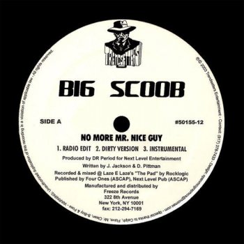 Big Scoob No More Mr. Nice Guy (Radio)