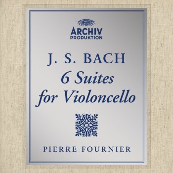 Pierre Fournier Suite for Cello Solo No. 4 in E-Flat Major, BWV 1010: VI. Gigue