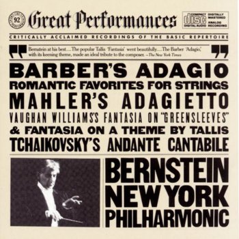 Leonard Bernstein feat. New York Philharmonic Adagio for Strings from the String Quartet, Op. 11