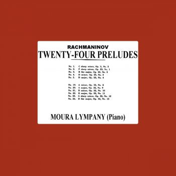 Dame Moura Lympany Prelude No. 21 in B Minor, Op. 32, No. 10