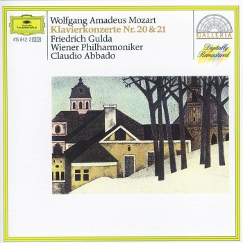 Mozart; Friedrich Gulda, Wiener Philharmoniker, Claudio Abbado Piano Concerto No.20 In D Minor, K.466: 1. Allegro - Cadenza By Beethoven, WoO 58,1
