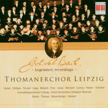 Johann Sebastian Bach, Theo Adam, Neues Bachisches Collegium Musicum Leipzig & Hans-Joachim Rotzsch & Hans-Joachim Rotzsch No. 4, "Du bist geboren mir zugute"
