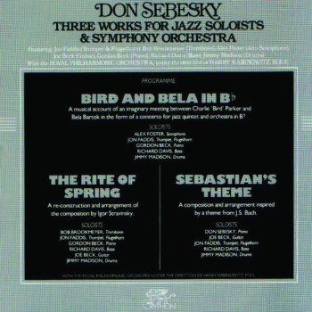Don Sebesky Bird And Bela In B - 2nd & 3rd Movements