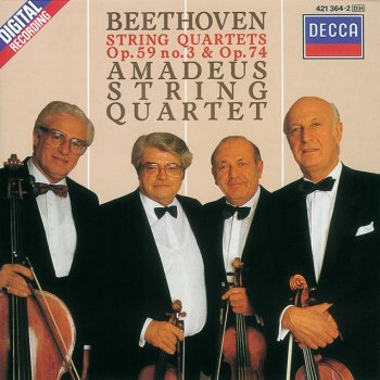 Ludwig van Beethoven feat. Amadeus Quartet String Quartet No.10 in E flat, Op.74 - "Harp": 3. Presto - Più presto quasi prestissimo