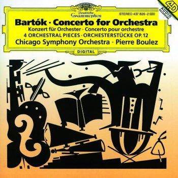 Chicago Symphony Orchestra feat. Pierre Boulez Four Orchestral Pieces, Sz. 51: IV. Marcia funebre. Maestoso