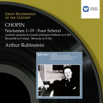 Arthur Rubinstein 19 Nocturnes: No. 1 In B-Flat Minor, Op. 9, No. 1