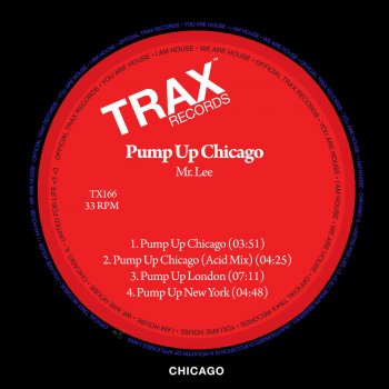 Mr. Lee Pump up Chicago - Acid Mix