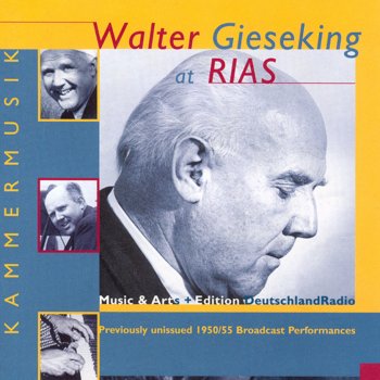 Walter Gieseking Lied ohne Worte (Song without Words), Op. 62, MWV SD 29: Lieder ohne Worte [Songs without Words], Book 5, Op. 62: No. 29 in A Minor, Op. 62, No. 5, "Venezianisches Gondellied"