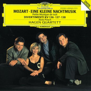 Wolfgang Amadeus Mozart feat. Hagen Quartett Divertimento in D, K.136: 1. Allegro