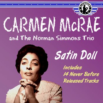 Carmen McRae If You Never Fell In Love With Me