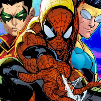 Darckstar Spider-man, Invencible & Robin Rap. El deber me llama