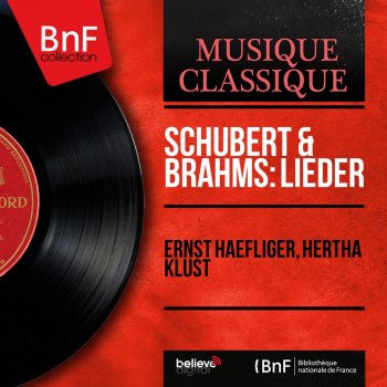 Franz Schubert feat. Ernst Haefliger & Hertha Klust 3 Lieder, Op. 81: No. 2, An die Laute, D. 905