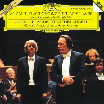 Wolfgang Amadeus Mozart, Arturo Benedetti Michelangeli, NDR-Sinfonieorchester & Cord Garben Piano Concerto No.25 In C, K.503 - Cadenza: Camillo Togni (1922 - 1993): 1. Allegro Maestoso