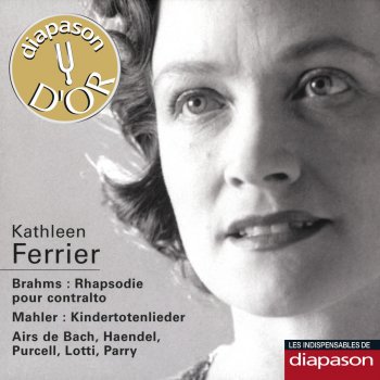 Gustav Mahler, Kathleen Ferrier, Orchestre du concertgebouw d'Amsterdam & Otto Klemperer Kindertotenlieder, 5 songs
