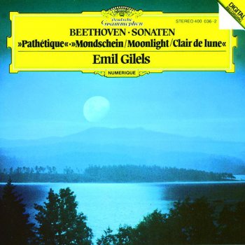 Emil Gilels Piano Sonata No. 13 in E Flat, Op. 27 No. 1, "Clair de lune": IV. Allegro vivace - Tempo I - Presto