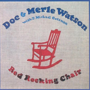 Doc Watson Red Rocking Chair