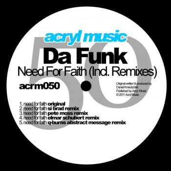 Da Funk Need for Faith (Elmar Schubert Remix)