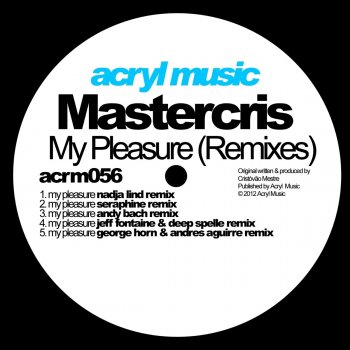 Mastercris My Pleasure - Nadja Lind Remix