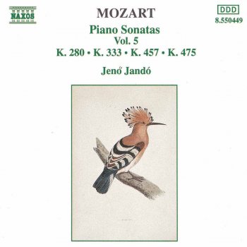 Wolfgang Amadeus Mozart, m/Jenö Jand, piano Piano Sonata No. 2 in F Major, K. 280: III. Presto